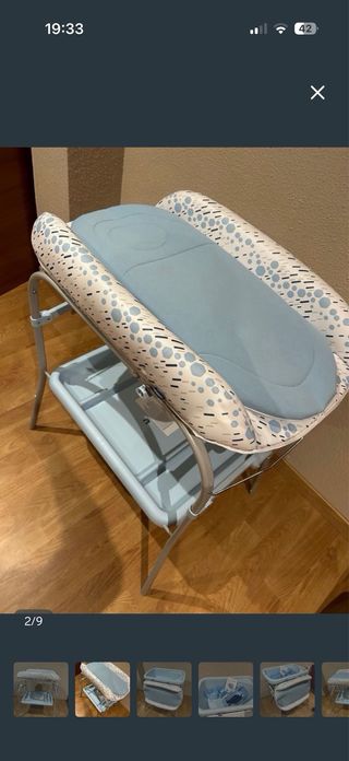 Cambiador y Bañera Chicco Cuddle & Bubble