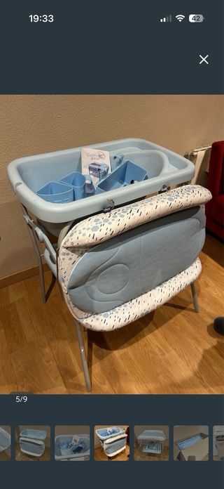 Cambiador y Bañera Chicco Cuddle & Bubble