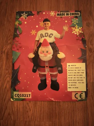 Disfraz Hinchable Papá Noel