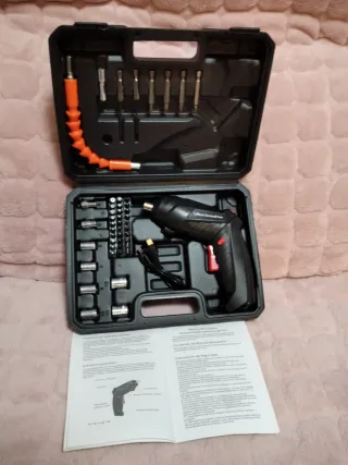 Destornillador Eléctrico Inalámbrico 47 Piezas