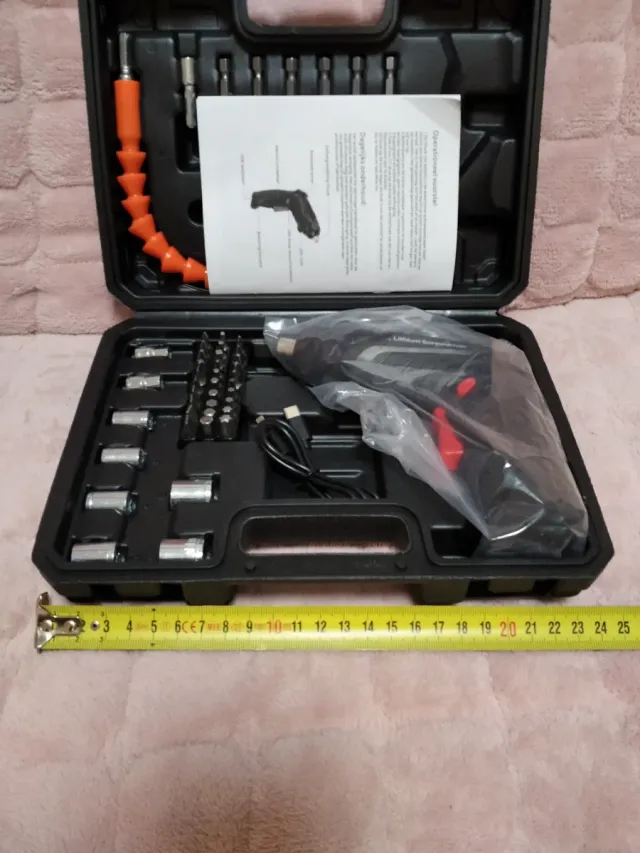 Destornillador Eléctrico Inalámbrico 47 Piezas