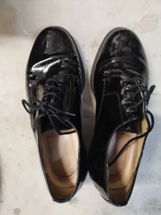 Zapatos charol militares talla 42