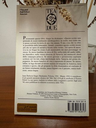 Isaac Bashevis Singer - Ricerca e perdizione