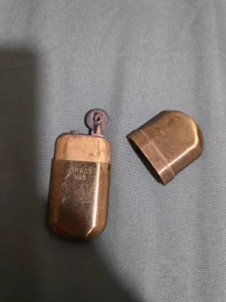 Mechero antiguo latón BRASS N°5