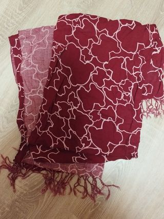 Pañuelo grande estampado 150x60