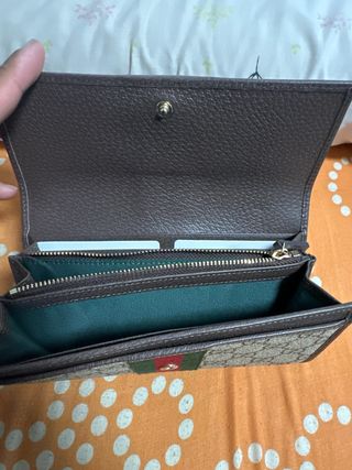 Cartera Larga Gucci Ophidia GG Supreme