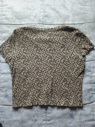 Pull&Bear Camiseta Top Animal Print XL