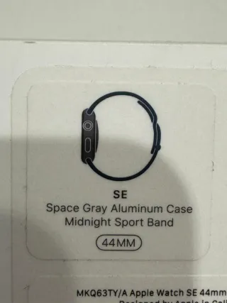 Apple Watch SE GPS 44mm Space Gray