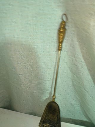 Pala recoge cenizas chimenea bronce