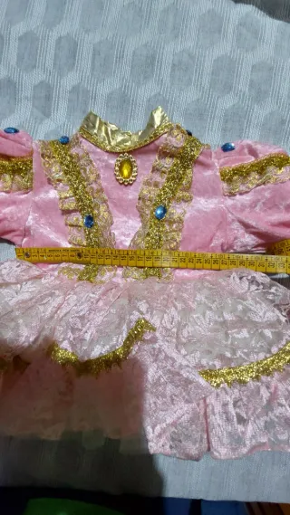 Vestito Principessa Bimba 9-12 Mesi