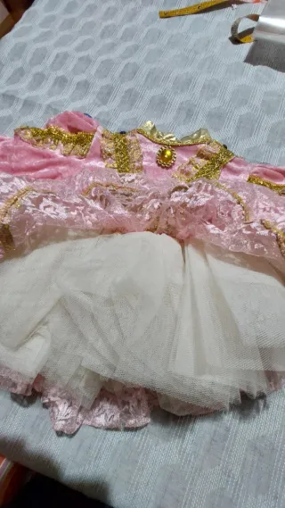 Vestito Principessa Bimba 9-12 Mesi