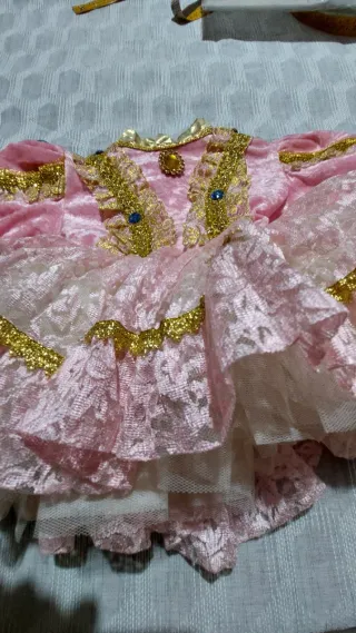 Vestito Principessa Bimba 9-12 Mesi