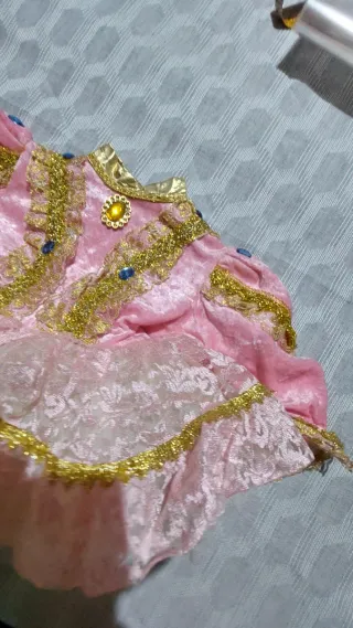 Vestito Principessa Bimba 9-12 Mesi