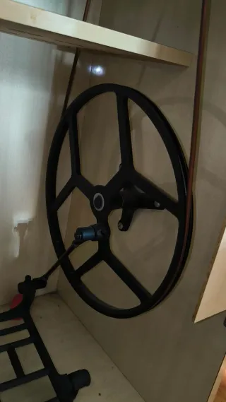 Máquina de coser ALFA antigua con mueble