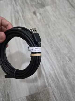 Cable USB Goobay 5m USB A a Micro USB