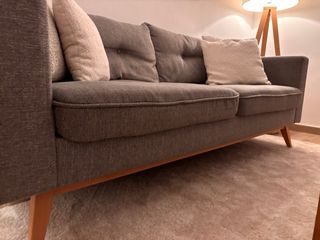 Divano a 2 posti Maison du Monde grigio