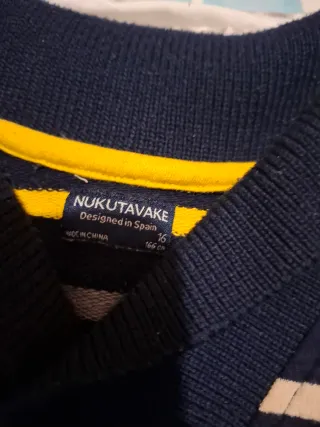 Jersey Talla 14/16 Rayas Azul Marino