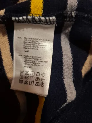 Jersey Talla 14/16 Rayas Azul Marino