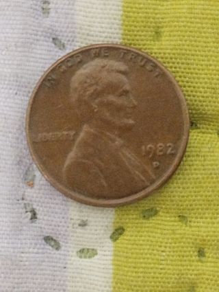 Moneda 1 Centavo USA 1982 Denver