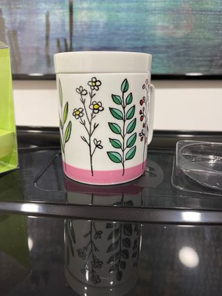 Tazza da tè con infusore e coperchio