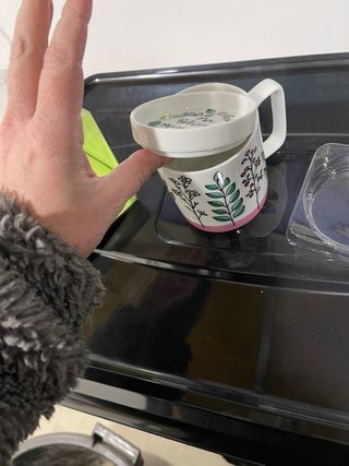 Tazza da tè con infusore e coperchio