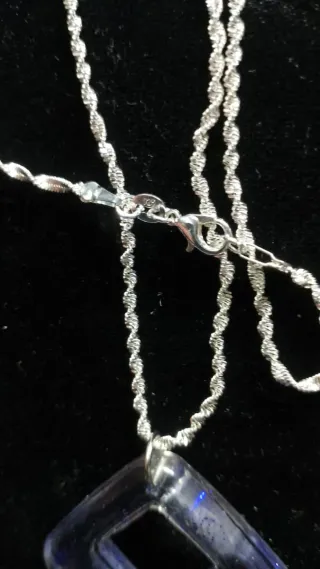 Collana Mod.Grumette Argento 925 Foglia +Box