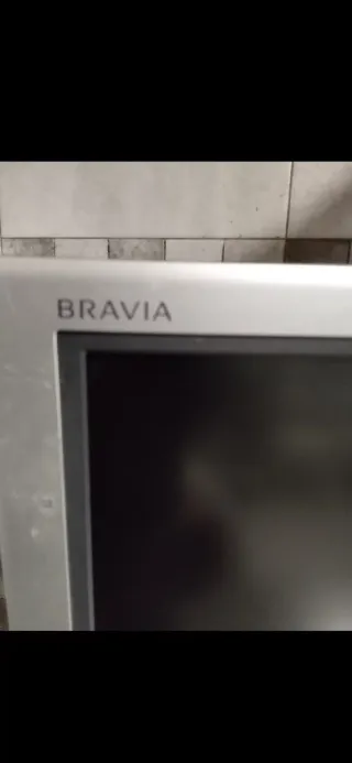 Monitor TV Sony Plata