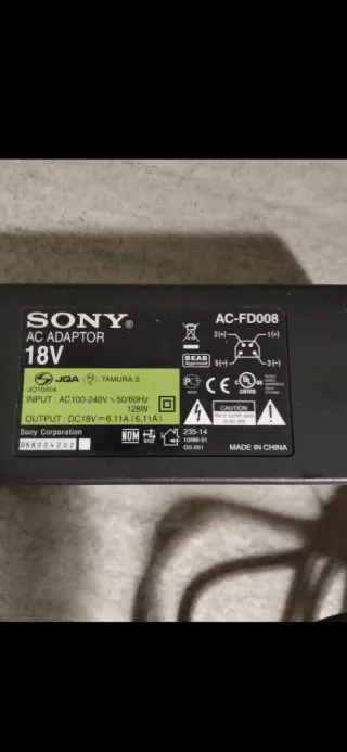 Monitor TV Sony Plata