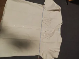 Blusa elegante 100% algodón