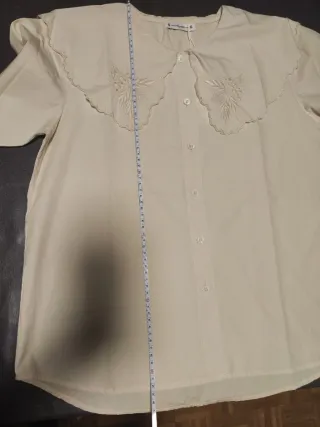 Blusa elegante 100% algodón