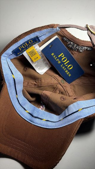 Gorra Ralph Lauren Marrón Lana