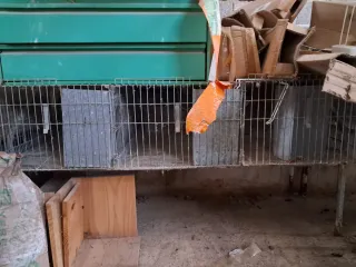 2 Jaulas Cria Conejas 2 Huecos y 2 Destete