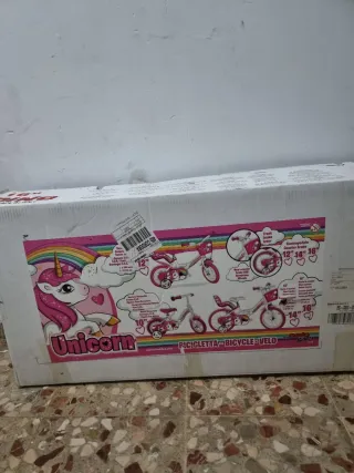 Bicicleta Infantil Unicornio 12 14 16