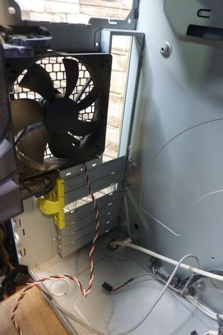 Torre PC ATX Negra y Plateada