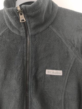 Chaqueta Columbia Negra Mujer Talla M