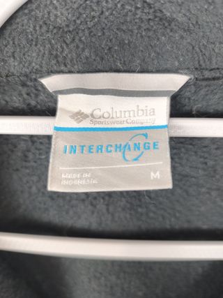 Chaqueta Columbia Negra Mujer Talla M