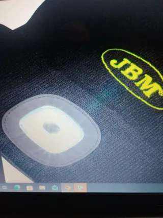 Lote 40 Linternas JBM + Gorro Linterna