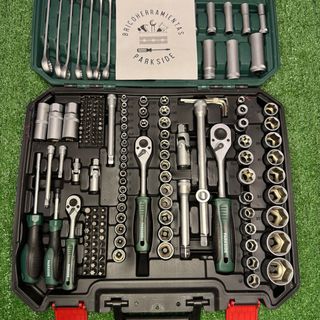 Set Llaves Vaso Parkside 216 Piezas