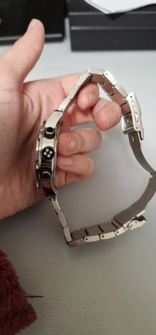 Reloj Lanscostte Negro Hombre