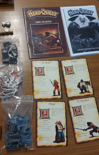 Juego Heroquest 1989 Sistema de juego