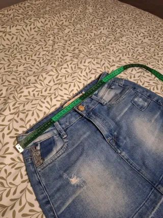 Falda vaquera mini vintage Talla XS