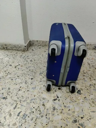 Blue small Travel Luggage cabin Bag