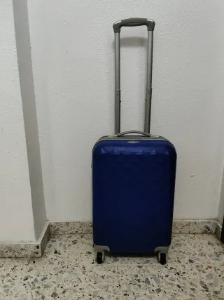 Blue small Travel Luggage cabin Bag