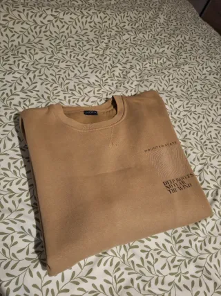 Sudadera marrón oferta!! vintage talla L