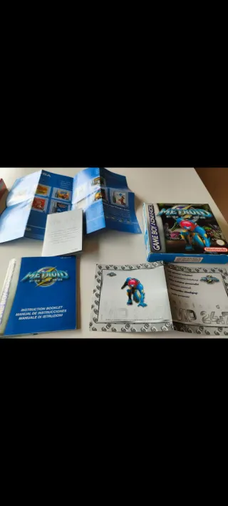 Metroid Fusion y Pokémon Rubí GBA