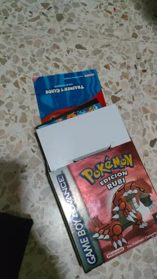 Metroid Fusion y Pokémon Rubí GBA