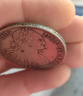 Oferta! Moneda Plata Carlos IV 8 Reales 1802