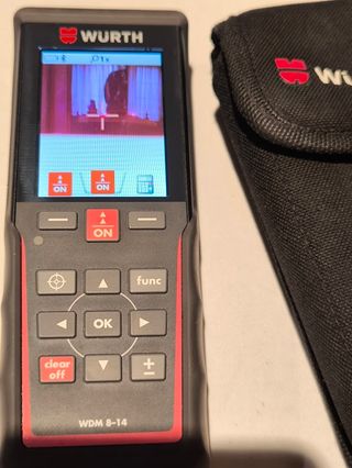 Medidor Láser Wurth WDM 8-14 Con CAMARA