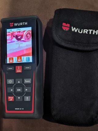Medidor Láser Wurth WDM 8-14 Con CAMARA