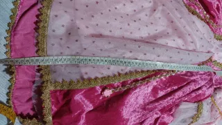 Vestito Carnevale Dama 5-6 anni medievale baby